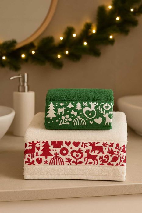 Новорічний набір рушників Merry Christmas