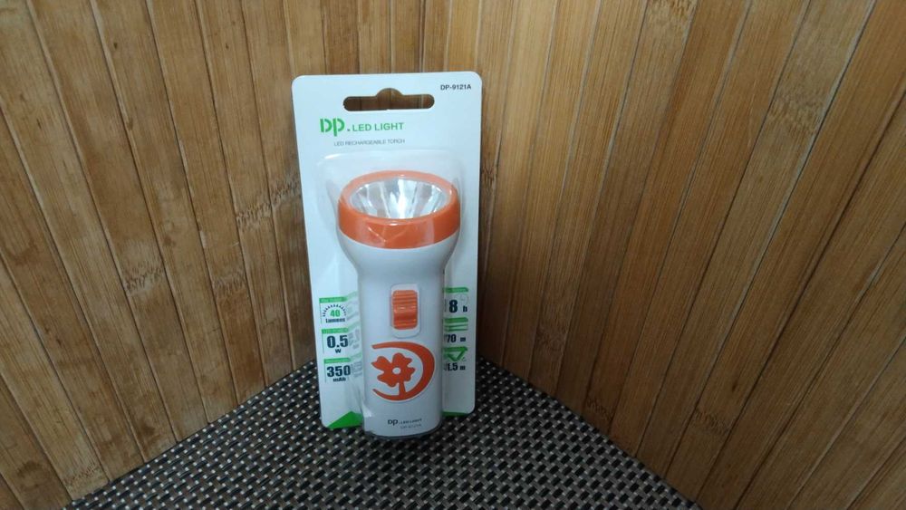 Светодиодный компактный фонарик LED - безопасность детям!