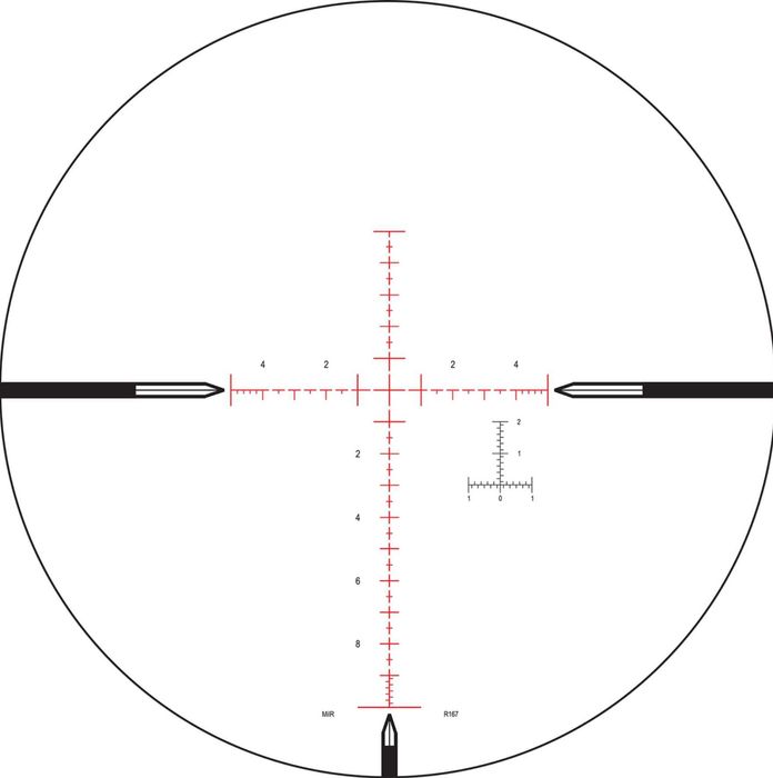 приціл NightForce ATACR 5-25 F2 з моноблоком SPUHR 6MIL