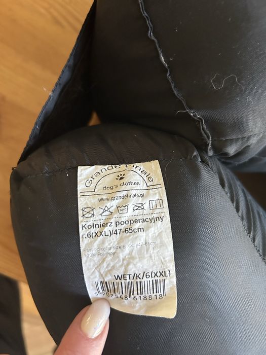 Grande Finale Kołnierz pooperacyjny dla psa rozmiar 6 XXL 47-65 cm