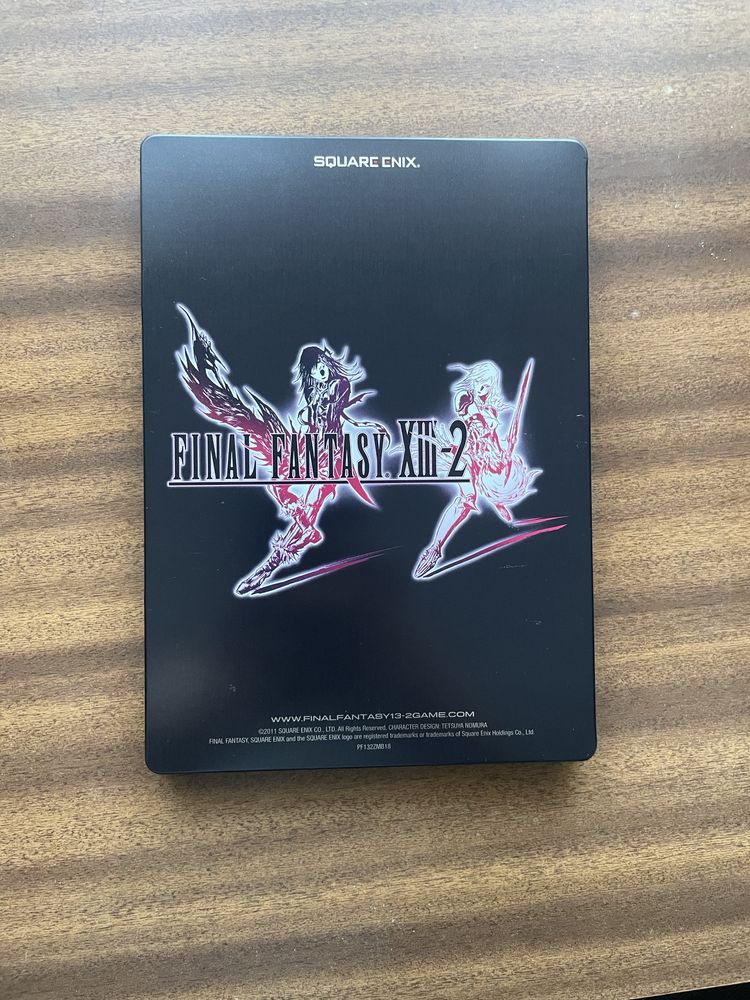 Final Fantasy XIII-2 Steelbook + Kolekcjonerskie Karty G1 PS3 XBOX PC