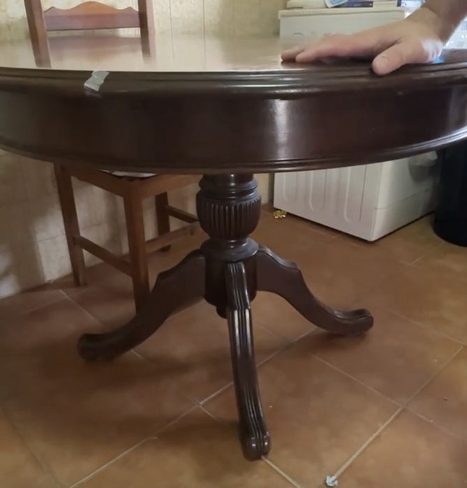 Mesa Madeira Maciça - 1,20