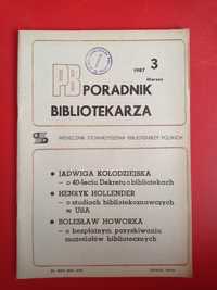 Poradnik Bibliotekarza, nr 3/1987, marzec 1987