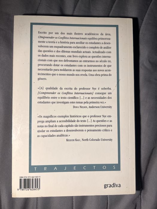 Livro “Compreender os Conflitos Internacionais” - Joseph S. Nye, Jr.