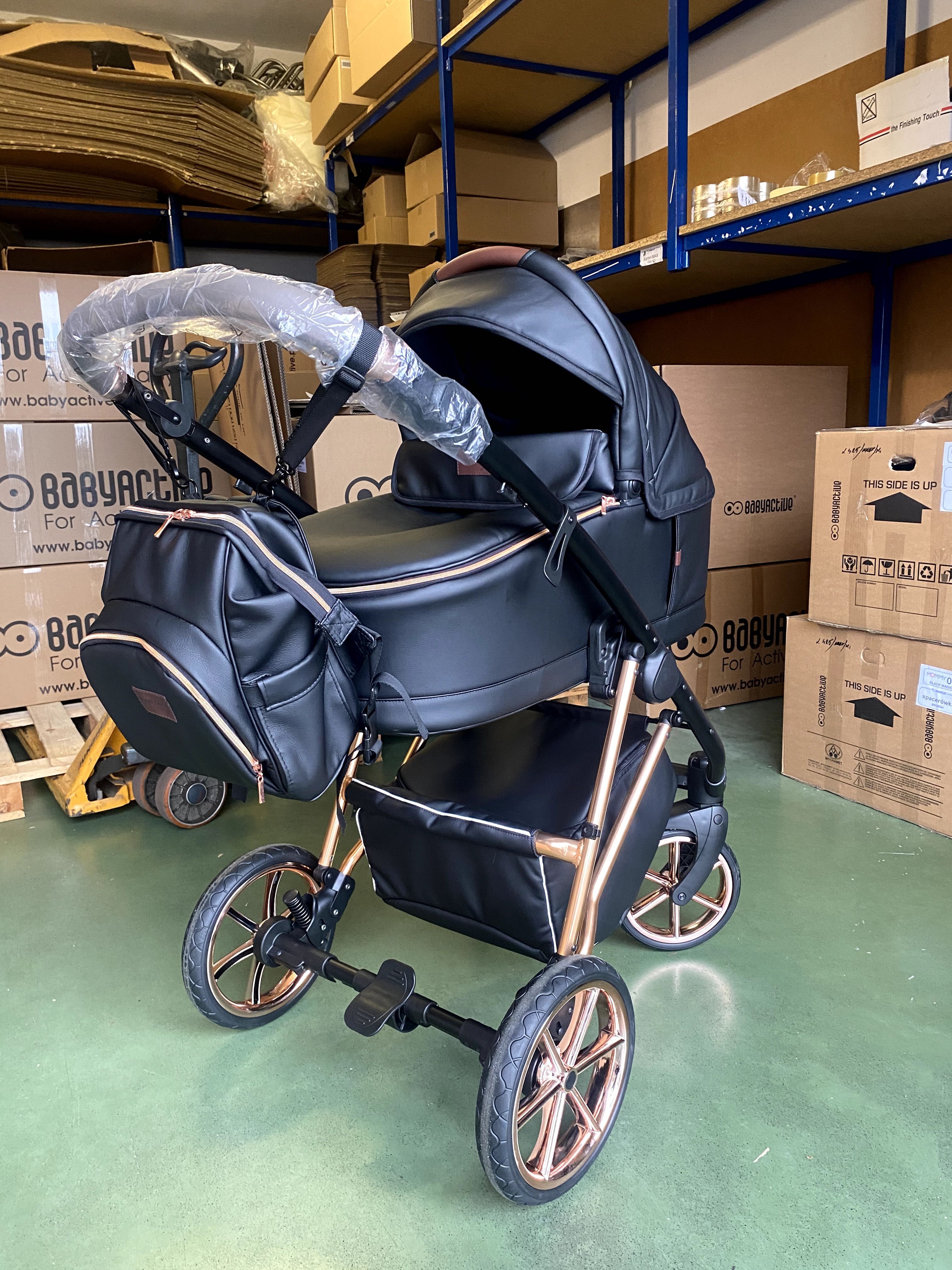 Babyactive Musse Royal Grey Pearl 2w1. Wózek klasy Premium.