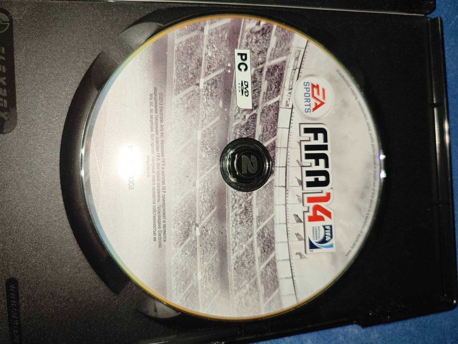 Диск з ігрою. DVD Fifa 14 Fifa 15 Ліцензія