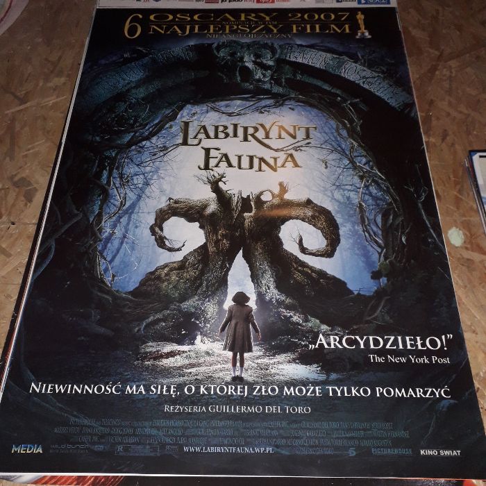 Plakat Filmowy "labirynt Fauna" , kinowy plakat, UNIKAT