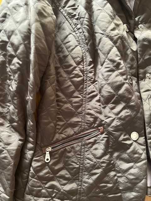 Casaco acolchoado - Massimo Dutti - Cor verde escuro - Tam. 38