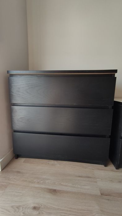 Cómoda MALM IKEA 3 gavetas