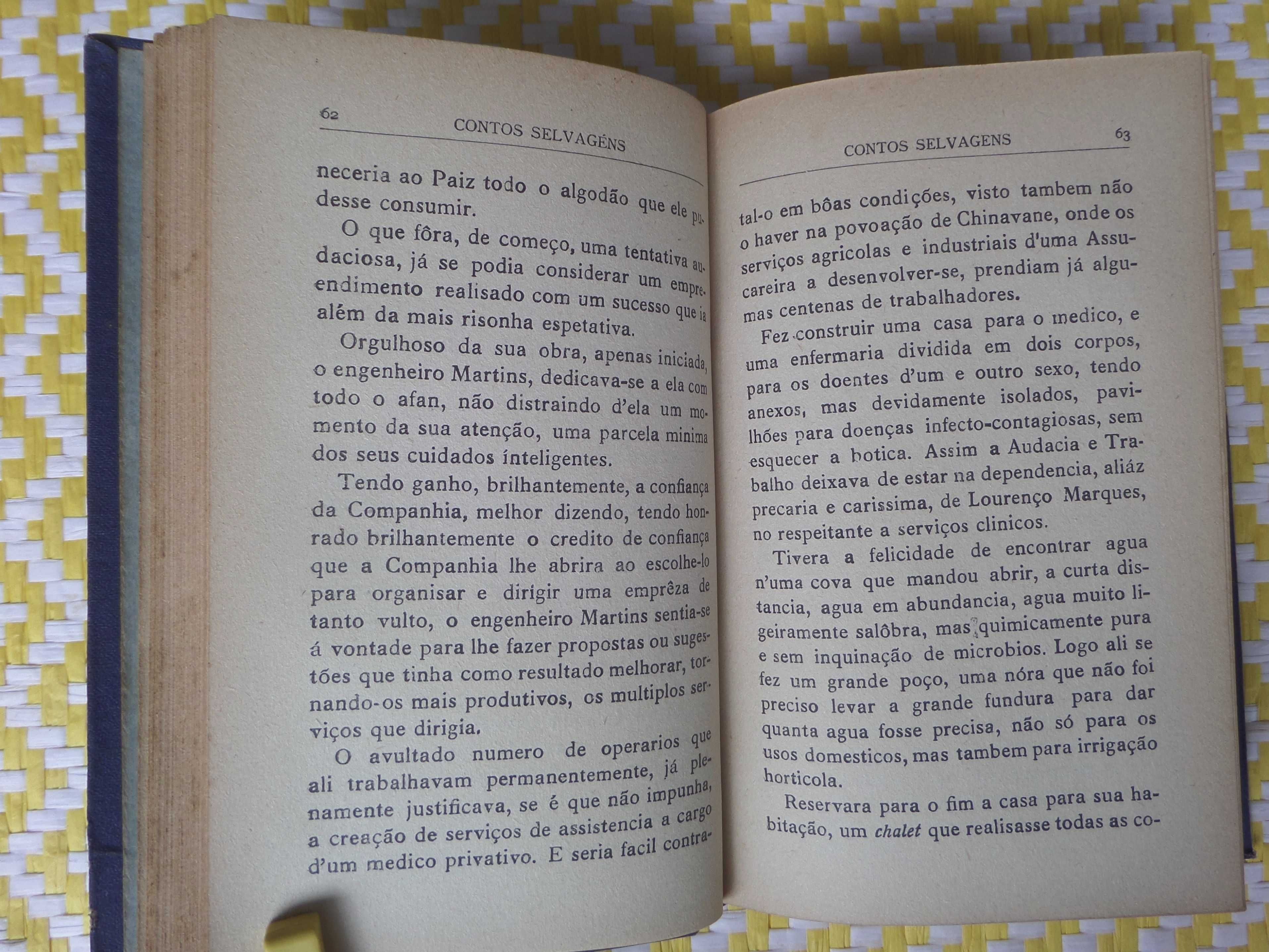 CONTOS SELVAGENS (Memórias d’África)
 Brito Camacho 1ª Edição 1934