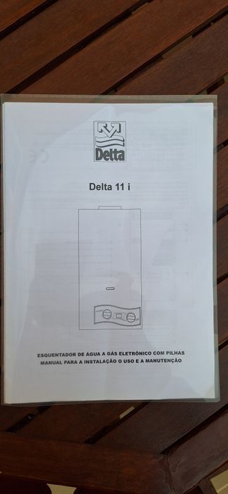 Esquentador Delta de 11 litros, usado.