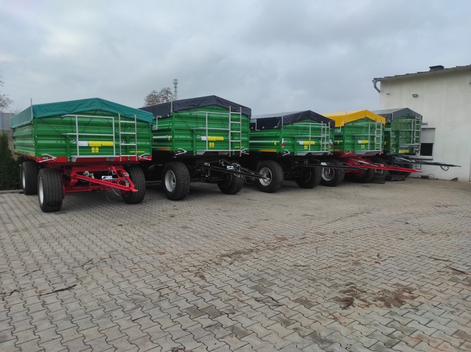 Przyczepa rolnicza wywrotka 3stronna IFA hw hl 8011 8 ton
