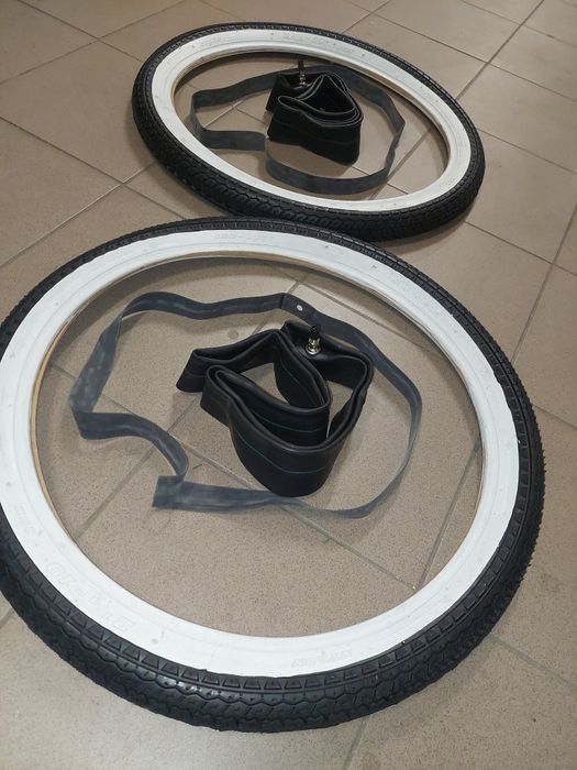 Nowy zestaw naprawczy opony+dętki+fartuchy kola romet komar simson sr2