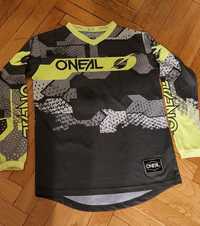 Bluza rowerowa juniorska  jersey O'neal L szary 100zl