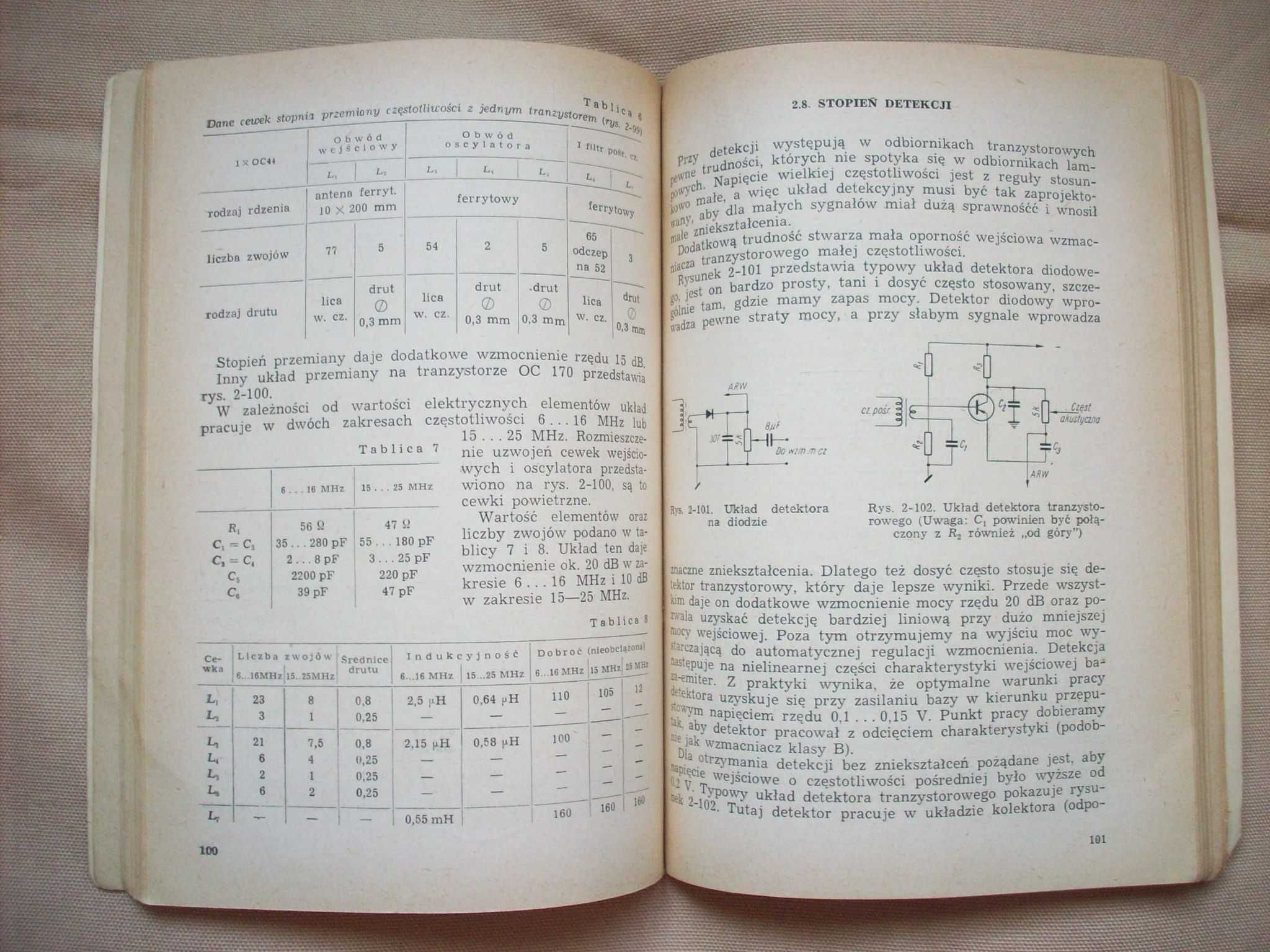 Odbiorniki tranzystorowe, S.Sońta, 1962.