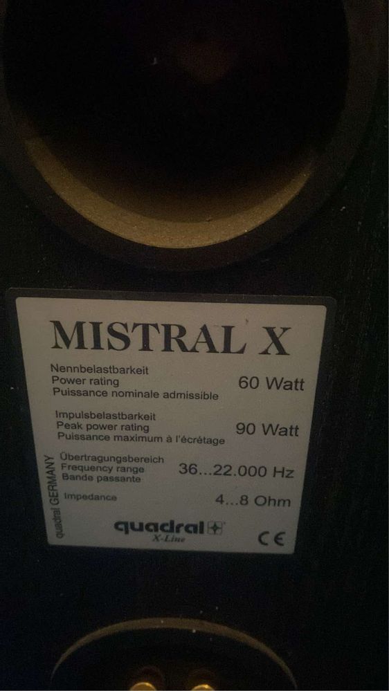 Kolumny quadral mistral X