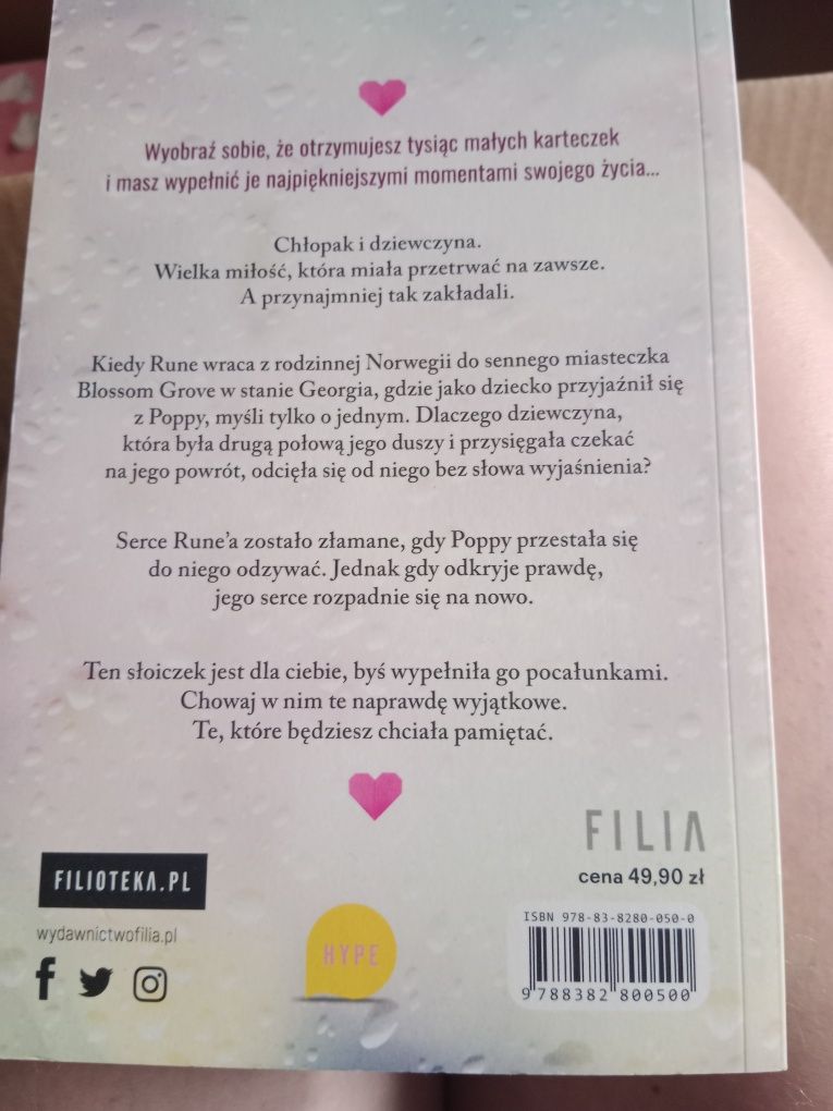 Książka Tysiąc pocałunków