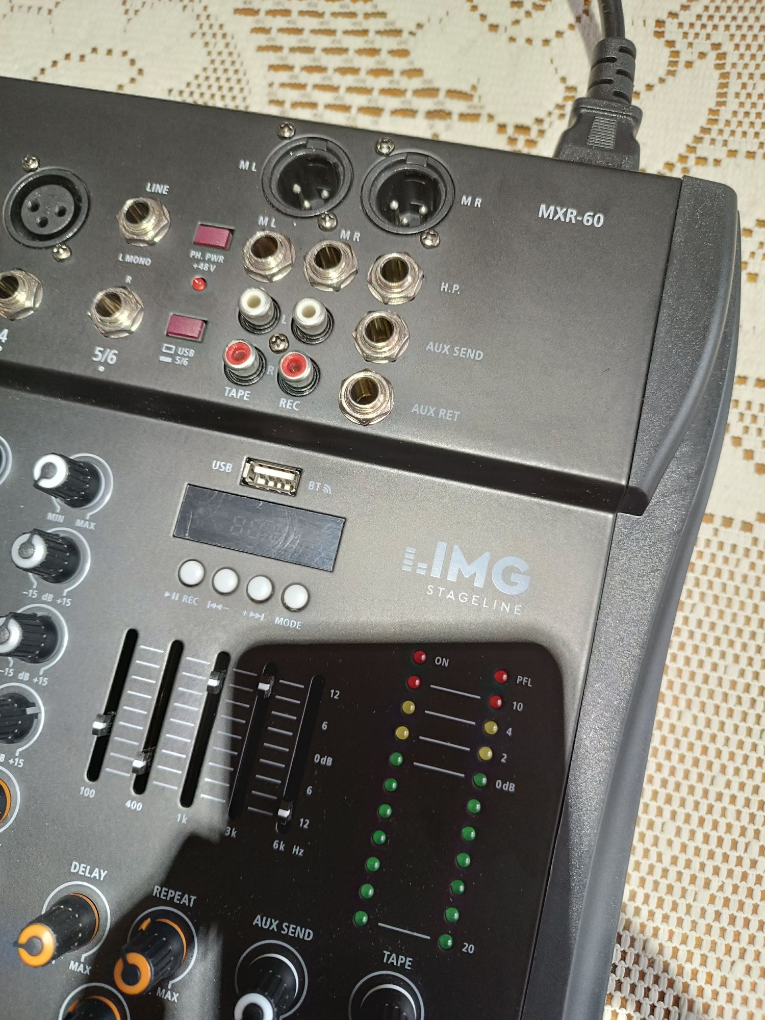 IMG stageline MXR-60 mikser 6 kanałowy mixer