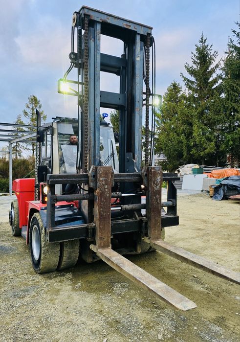 Wózek widlowy Kalmar DCE 100-12 - 10 ton udzwig UDT