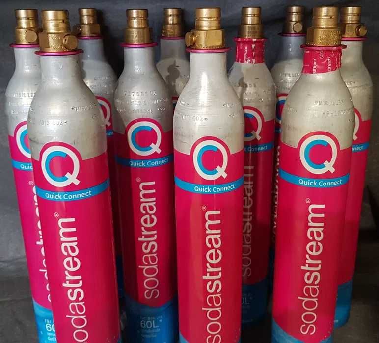 Soda WYMIANA Soda butla różowa