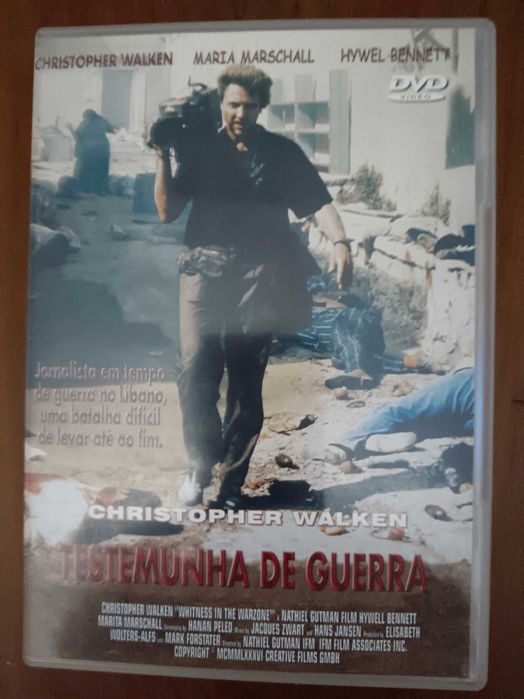 filme dvd original - testemunha de guerra