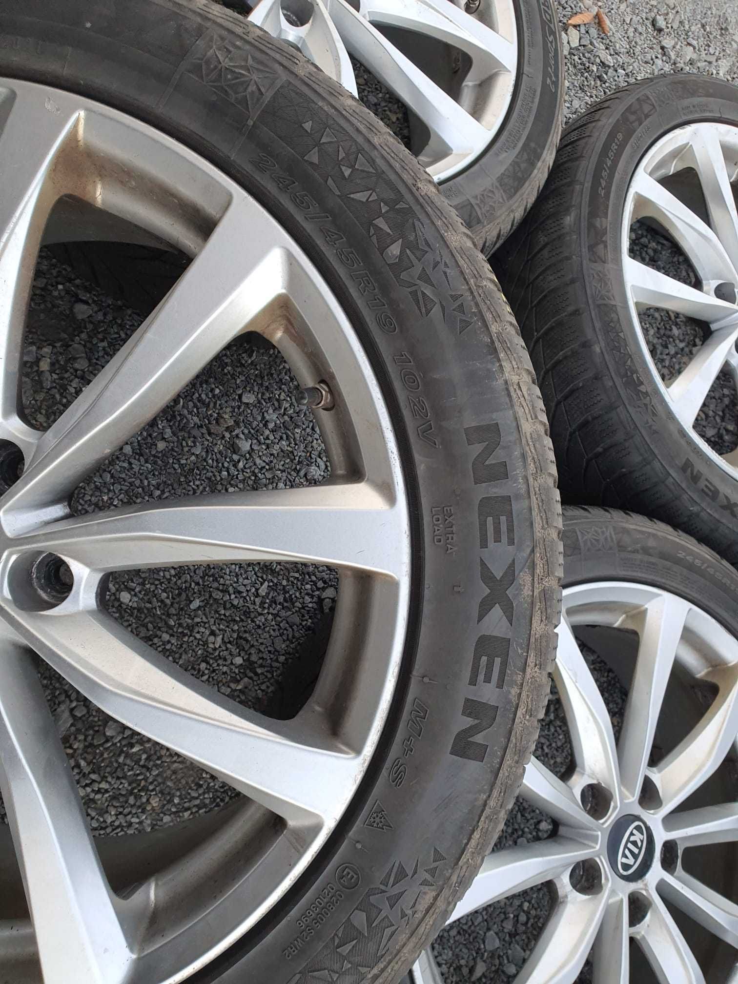Alufelgi Felgi 19 KIA 5x114,3 ET50 MAK MADE IN ITALY Zimowki 245/45 19