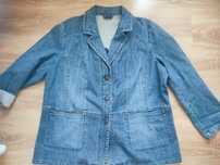 Marynarka jeansowa plus size