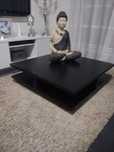 Mesa de centro em wengue Preto