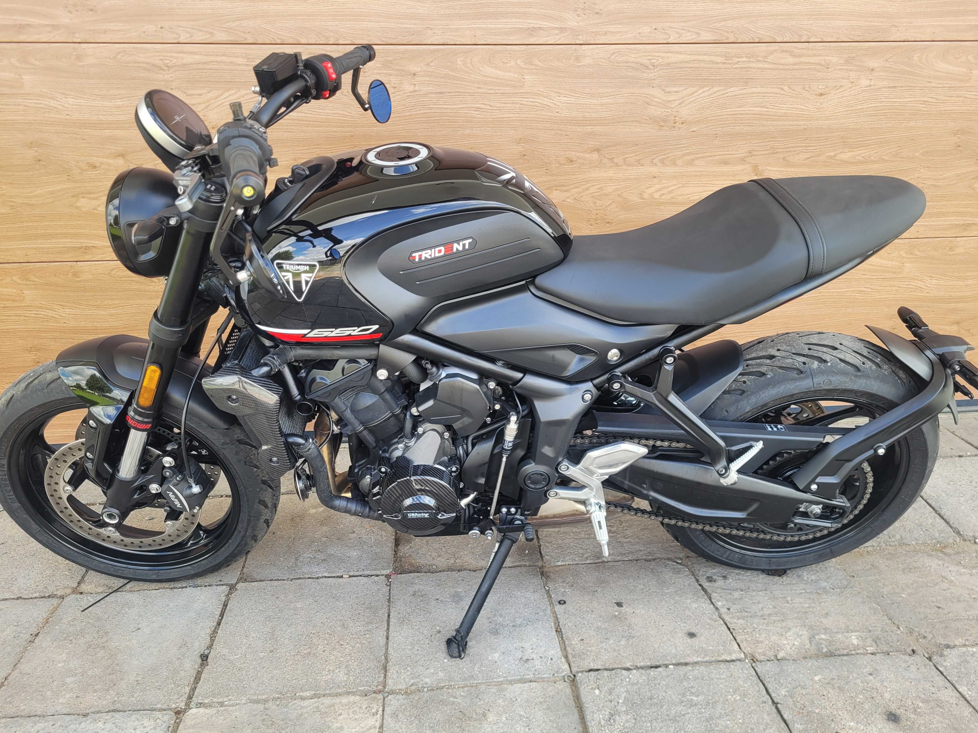 Triumph TRIDENT 660 z Niemiec 2024r 1200km przebiegu