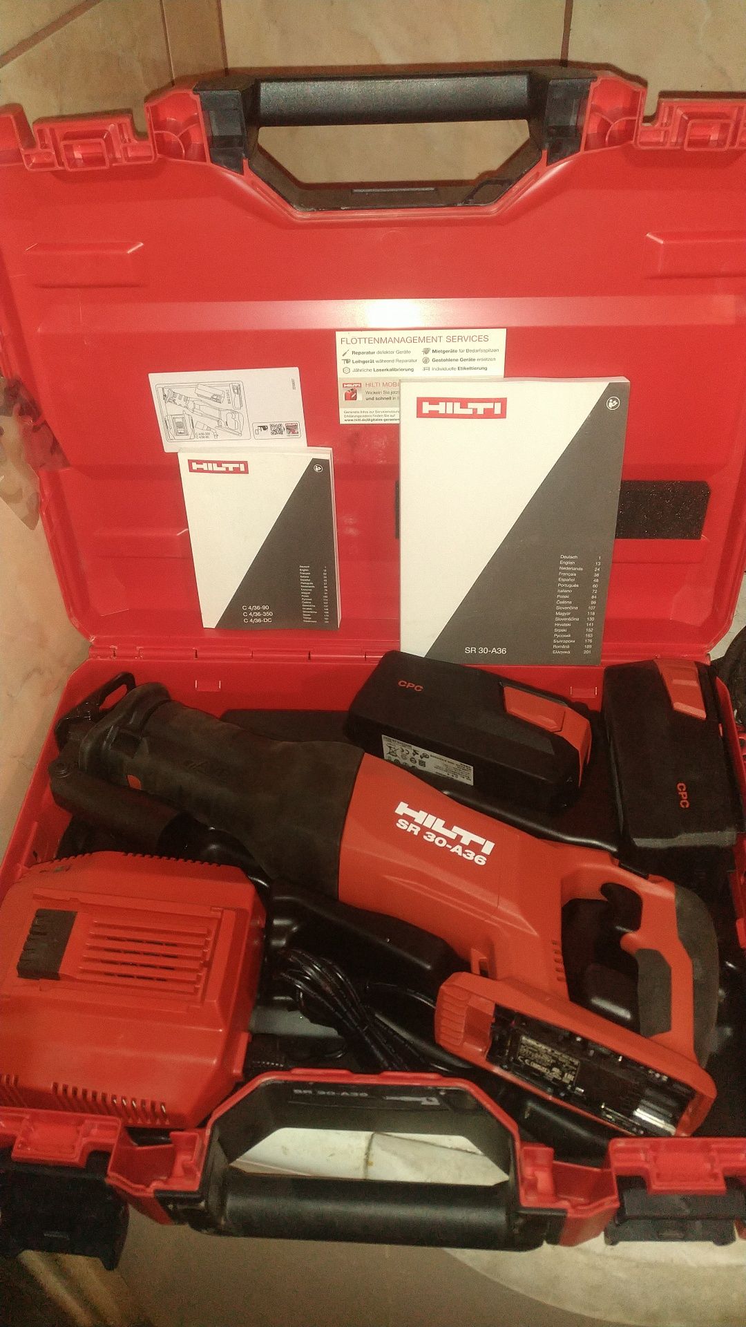 Piła szablasta Hilti SR 30-A36 nowa