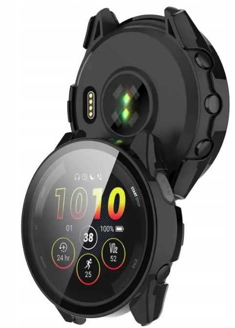 Etui z wbudowanym szkłem do Garmin Forerunner 165 ttst1022