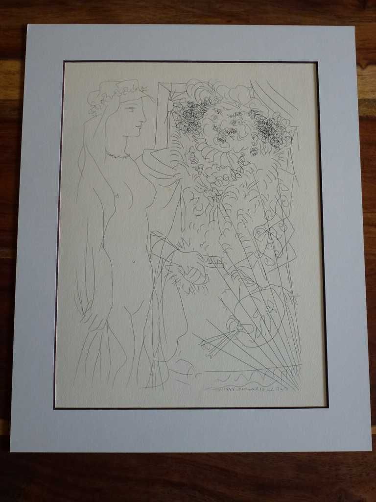 Pablo PICASSO - VOLLARD SUITE #214 - 1956 r.!