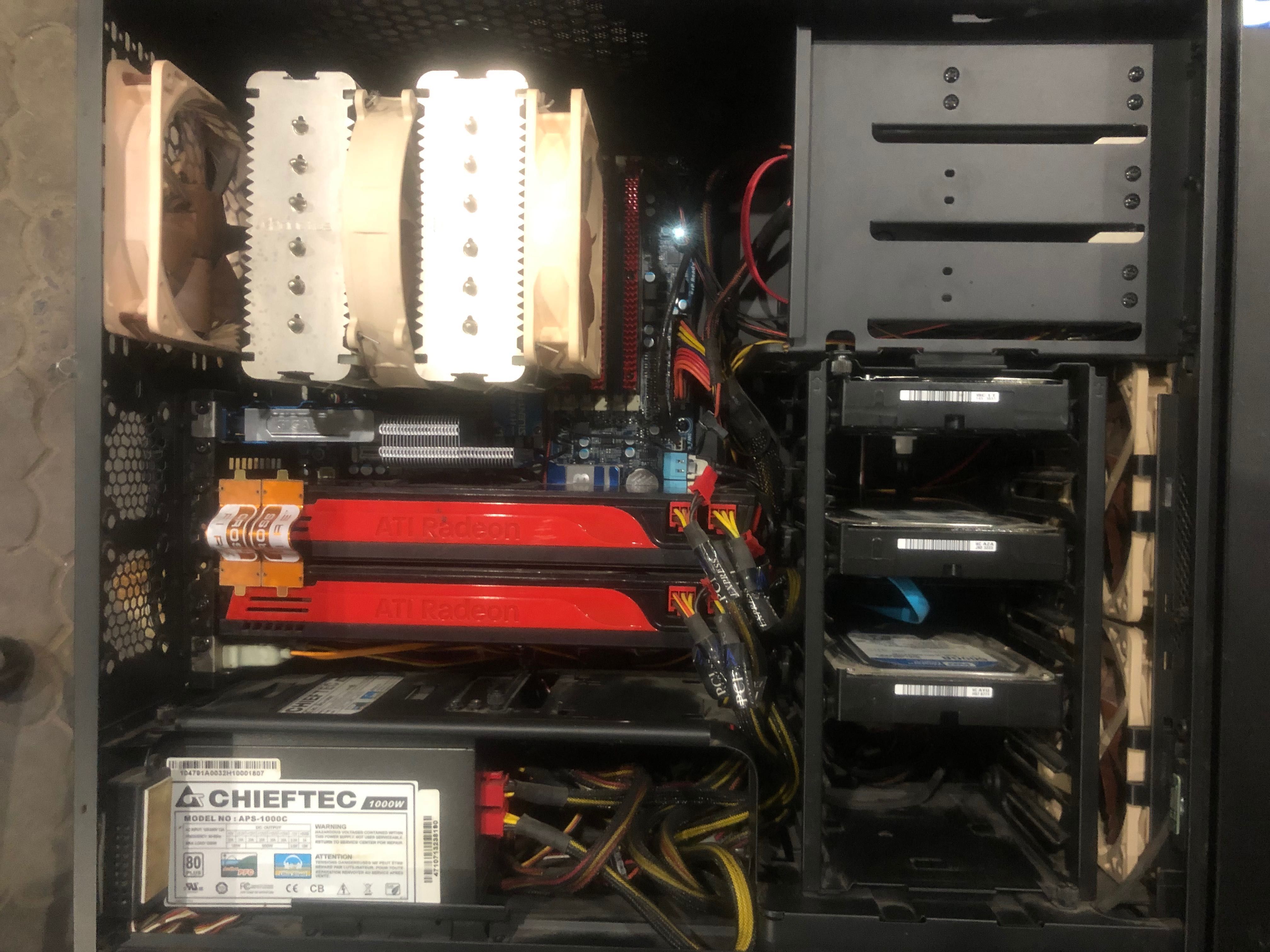 Игровой Пк core i7 950 ,18Gb,CrossFire 2xHD5870 2GB,SSD 256GB,HDD 2TB