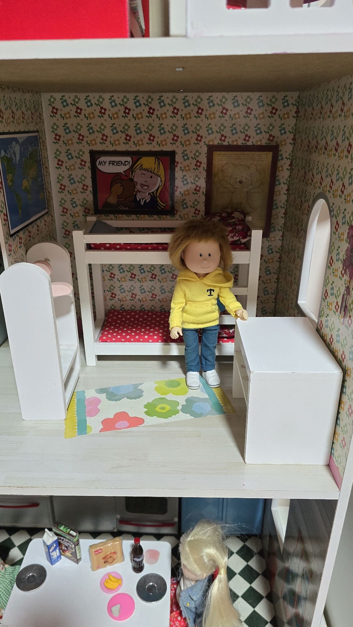Casa de bonecas Amanda Imaginarium