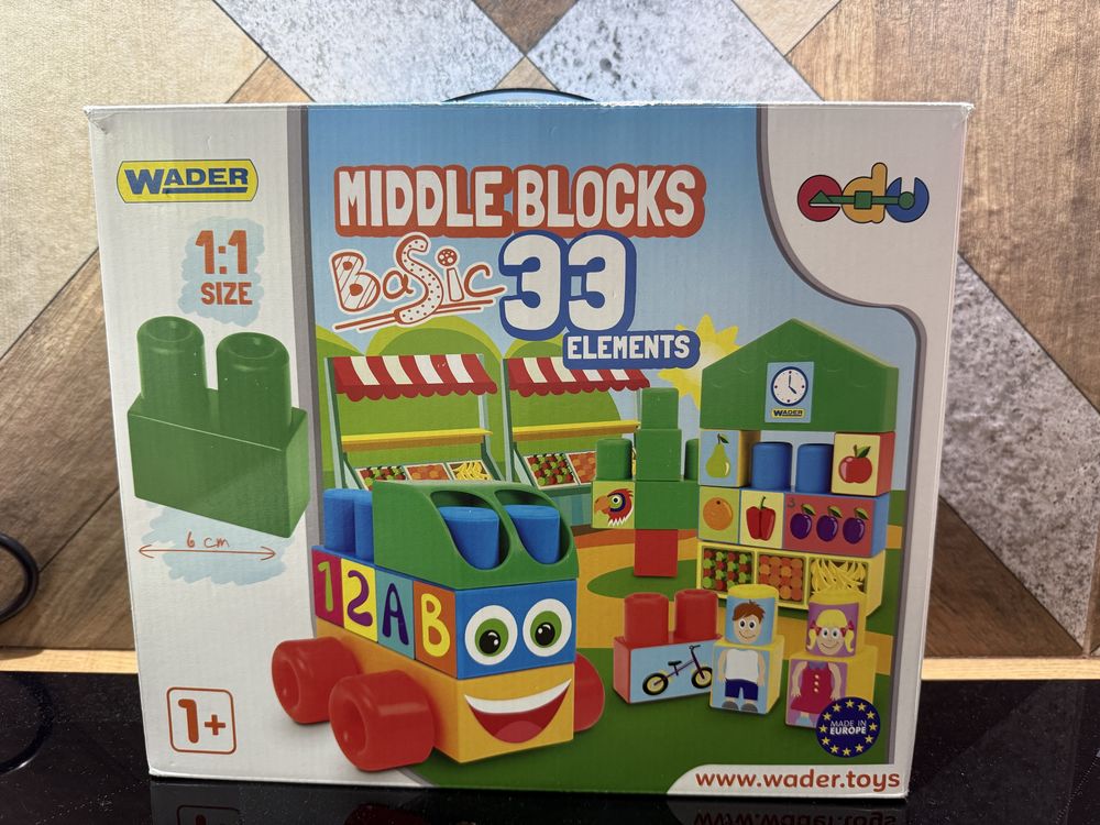 Nowe klocki wader 33 elementy
