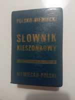 Polsko niemiecki słownik kieszonkowy Jakowczyk,Reinholz