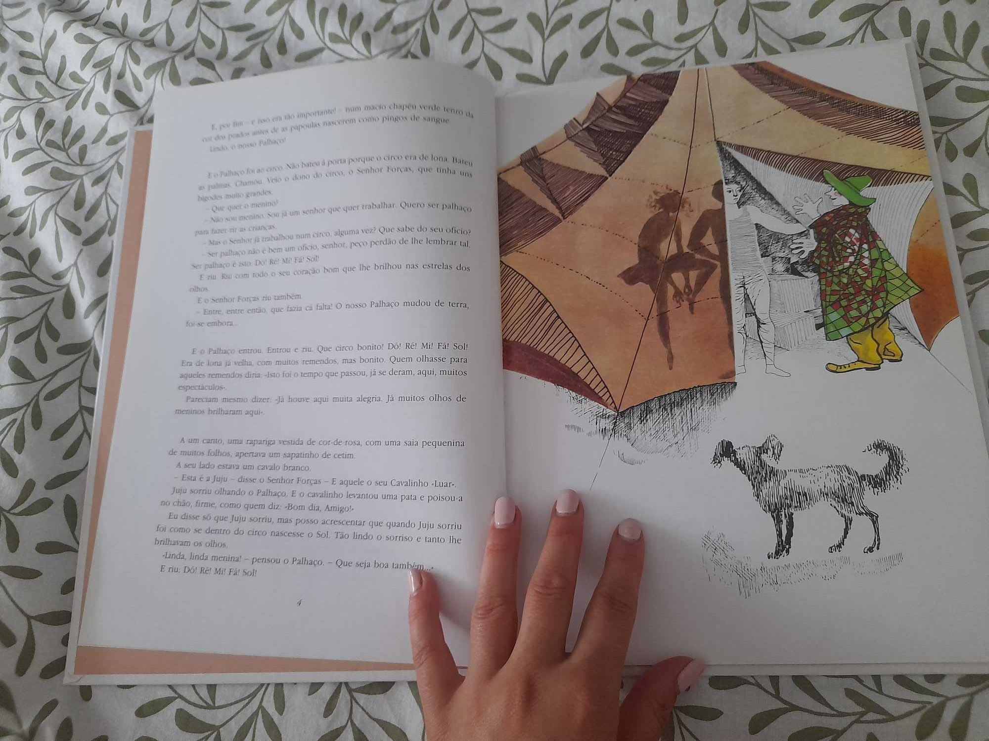 Livro "O Palhaço Verde" de Matilde Rosa Araújo
