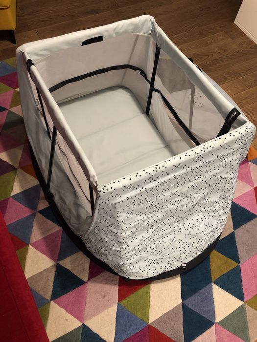 Aeromoov - Łóżeczko turystyczne, kompletne, niebieskie