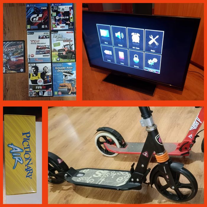 Sprzedam zestaw różnych rzeczy w bardzo dobrym stanie .