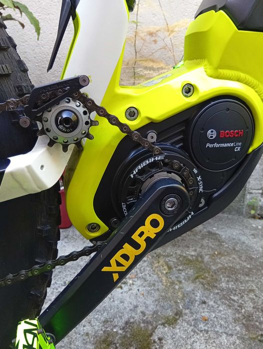 Bicicleta elétrica marca HAIBIKE  7.0 allmnt