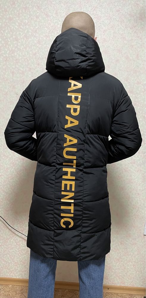 Зимова подовжена куртка пальто Kappa