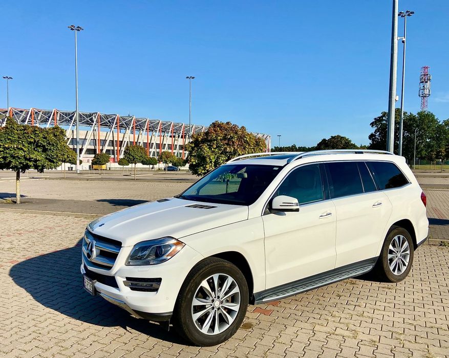 Mercedes-Benz GL 350 Blue Tec BEZWYPADKOWY, Fabryczny lakier Jeden właściciel!