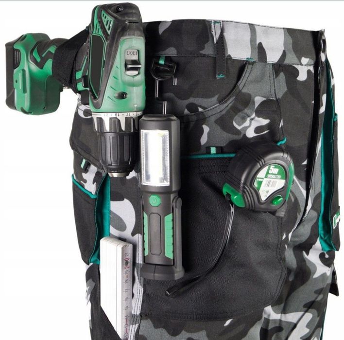 Spodnie robocze ochronne mocne rozmiar 5XL 62