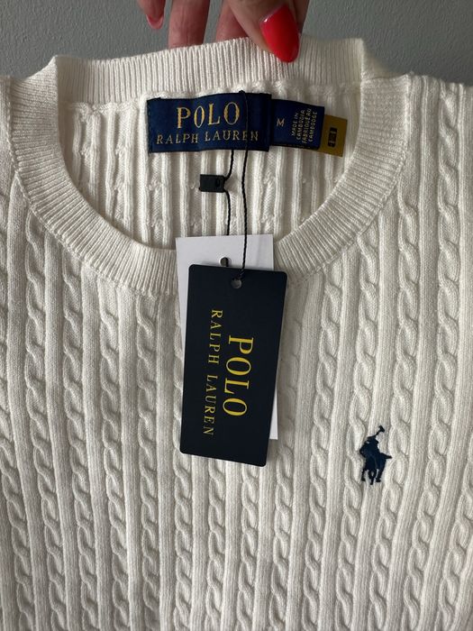 Ralph Lauren sweter damski 38 z krotkim rekawem