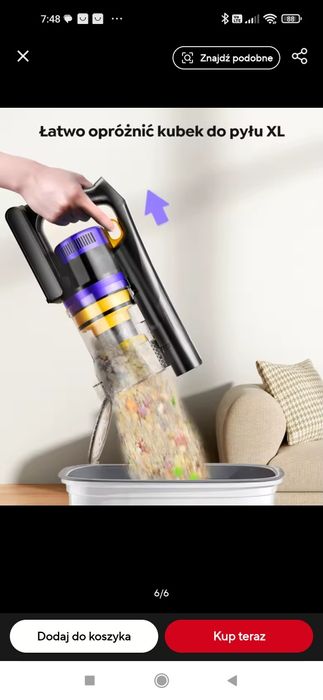 Okazja nowy odkurzacz Laresar X11 pionowy bezprzewodowy używany