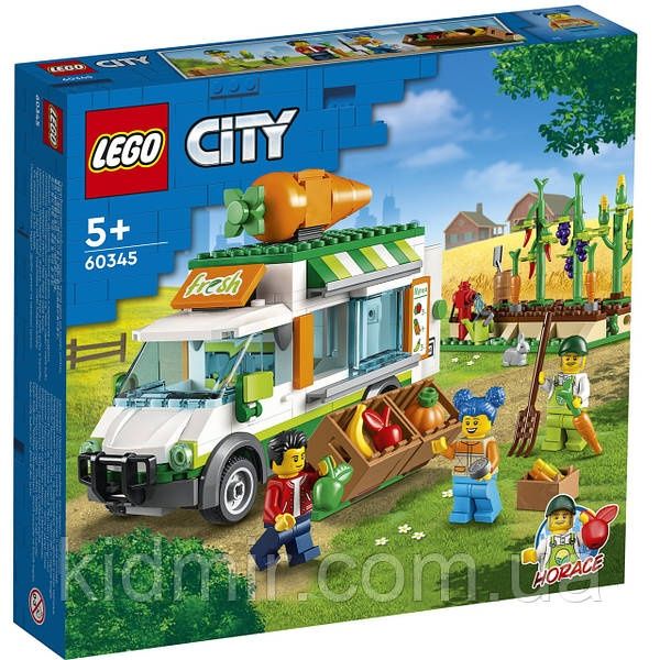 Конструктор LEGO City 60345 Фургон фермерського ринку
