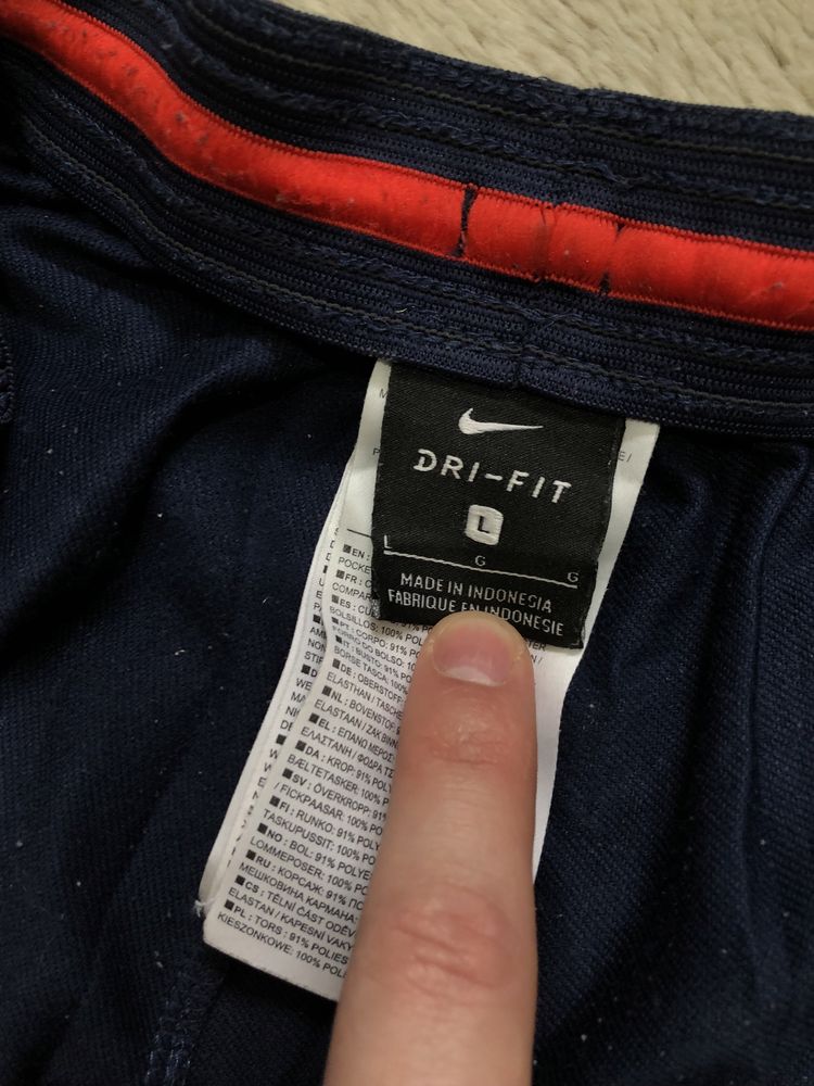 NIKE PSG (S-L) Paris Saint-Germain мужские штаны спортивные футбол псж