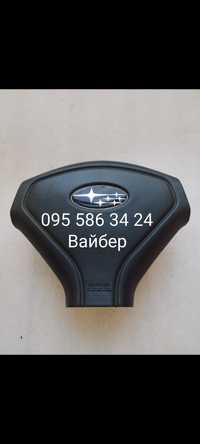 Подушка безопасности безпеки в руль airbag Subaru Forester 2 Форестер