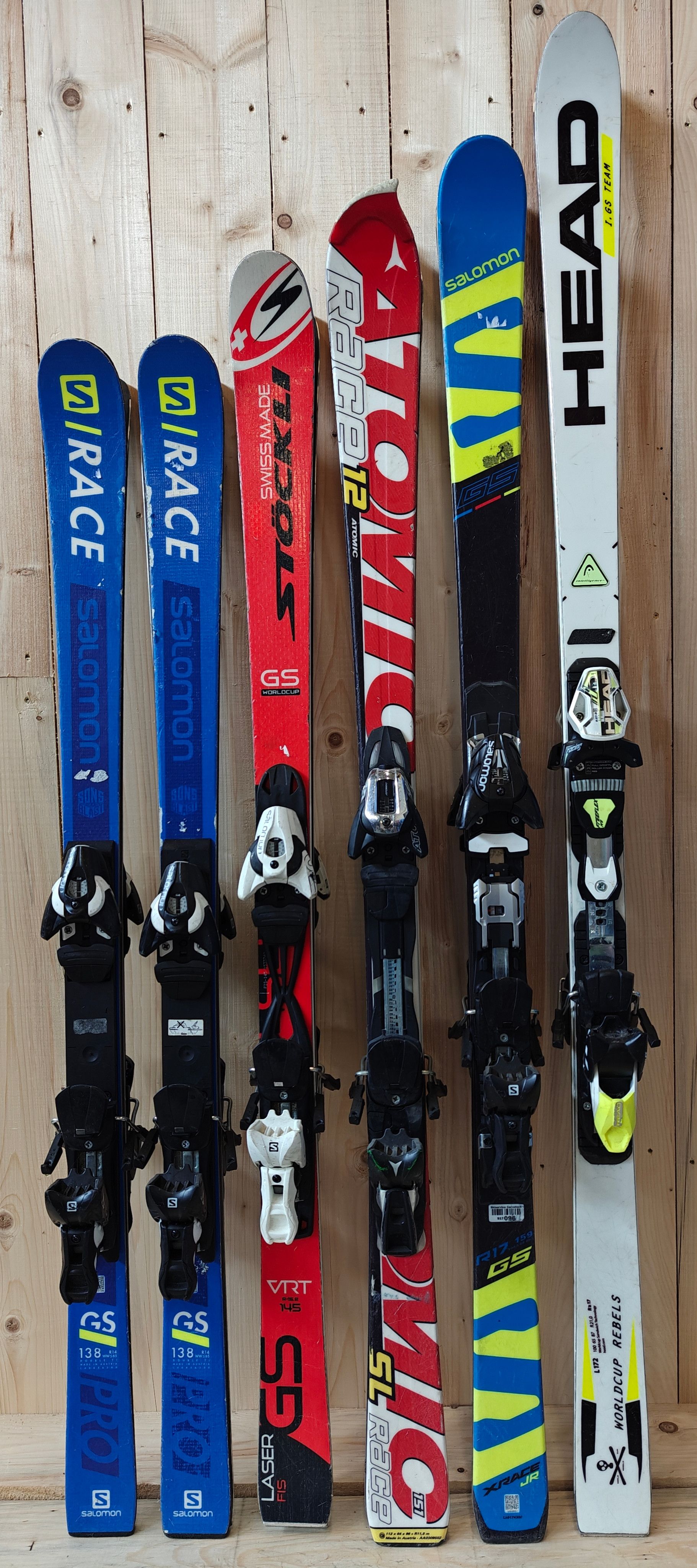 Narty 2 X  JR Race (210 zł / 40€ netto za parę), pakiet nart
