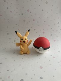 Figurki na tort z masy cukrowej pokemon pikachu